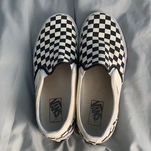 Checkered vans
